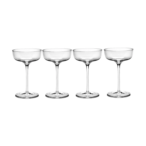Serax Verres à champagne Passe-Partout 15 cl Lot de 4 Transparent Transparent