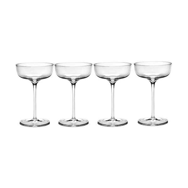 Serax Verres à champagne Passe-Partout 15 cl Lot de 4 Transparent