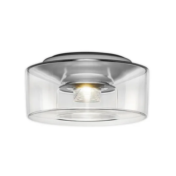 Serien Lighting - Curling M plafonnier 2 700 K Acrylique transparent serien.lighting