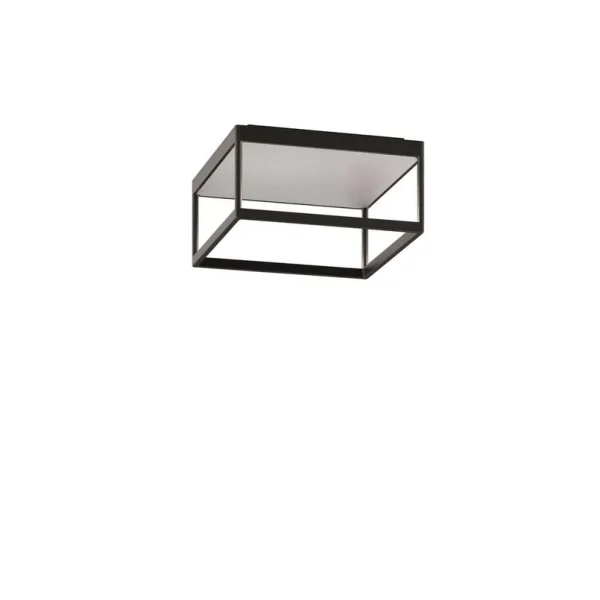 Serien Lighting - Plafonnier Reflex 2 LED, argent/noir Serien.Lighting