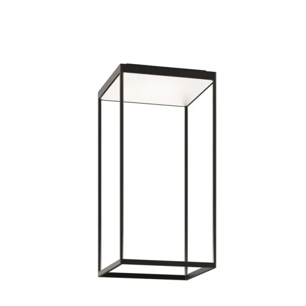 Serien Lighting - Plafonnier Reflex 2 LED blanc/noir 65 cm, Serien.lighting