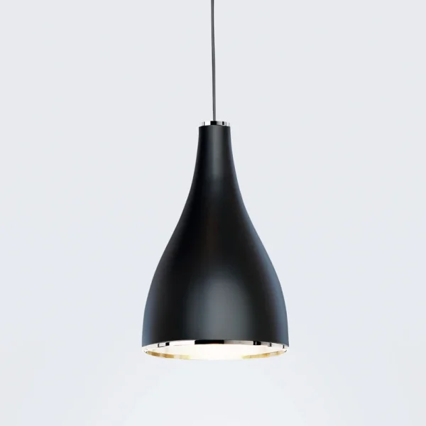 Serien Lighting - Suspension One Eighty L, Ø 16 cm, noir Serien.lighting