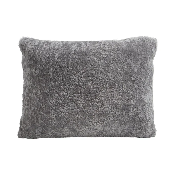 Shepherd of Sweden Coussin en peau de mouton Shepherd Lina 40 x 30 cm granit
