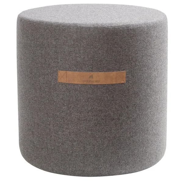 Shepherd of Sweden Pouf Shepherd Sara 40 cm granite