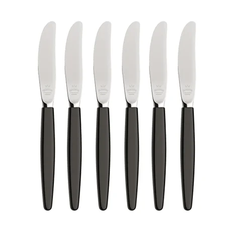 Skaugum of Norway Skaugum couteaux lot de 6 Urban Black Urban Black