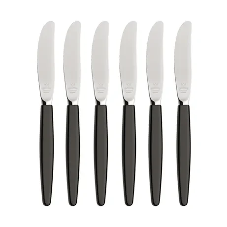 Skaugum of Norway Skaugum couteaux lot de 6 Urban Black