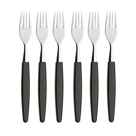 Skaugum of Norway Skaugum fourchettes lot de 6 Urban Black