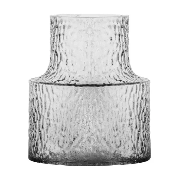 Skrufs Glasbruk Vase structure Kolonn 20 cm