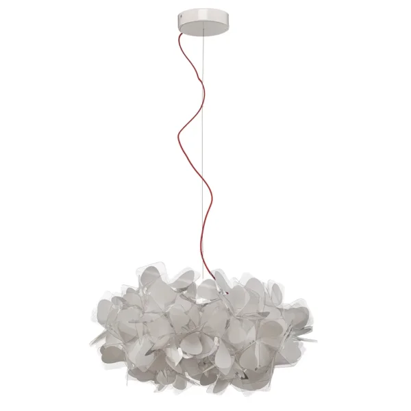 Slamp - Clizia Mama Non Mama suspension, Ø 53 cm, blanc/rouge