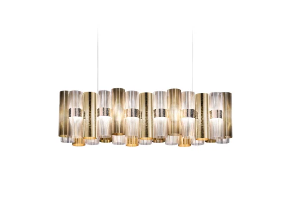 SLAMP - La Lollo Linear 100 Suspension Gold