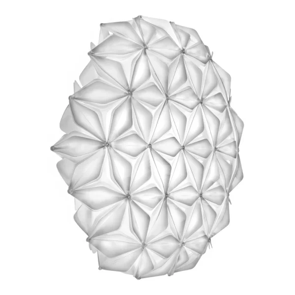 Slamp - Plafonnier La Vie L, largeur 71 cm, blanc