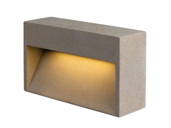 SLV - Concreto LED Applique Murale d'Extérieur L IP65 Light Grey