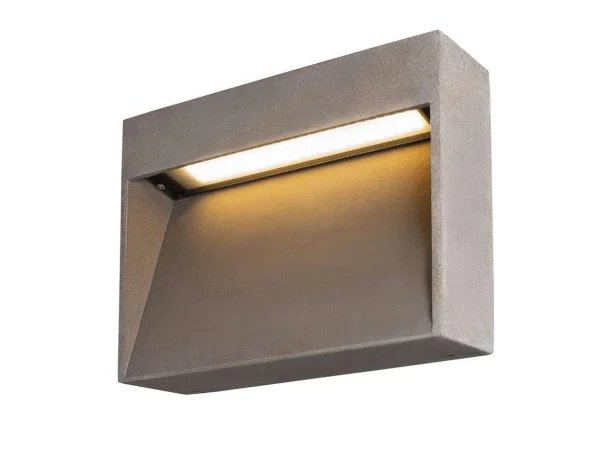 SLV - Concreto LED Applique Murale d'Extérieur M IP65 Light Grey