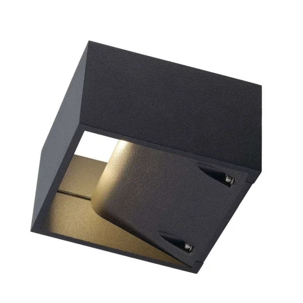 SLV - Logs Applique Murale Square LED IP44 Anthracite