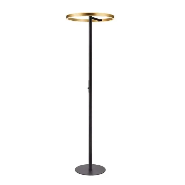 SLV - One Straight Lampadaire 2700/3000K Black/Brass