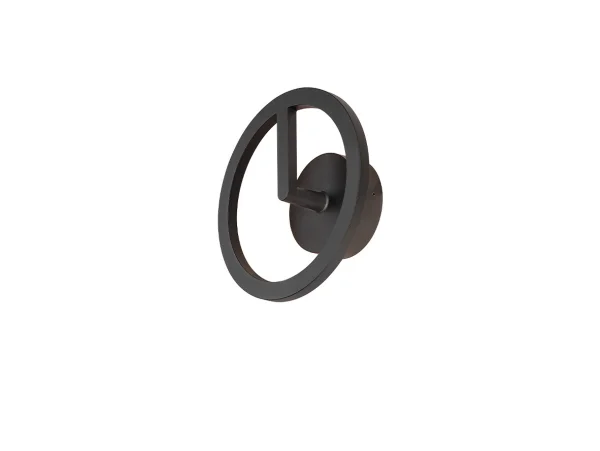 SLV - Q-Ring Applique Murale 3000K IP65 Black