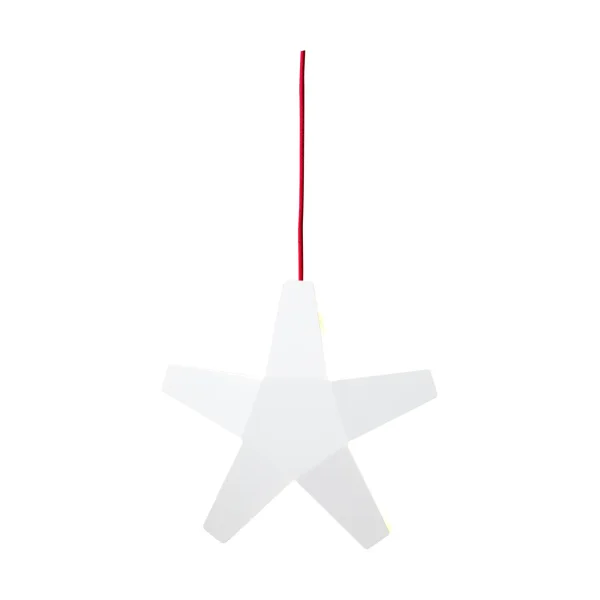 SMD Design Advent Étoile étoile de l’avent Câble blanc-rouge, 40 cm