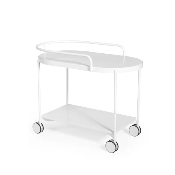 SMD Design Chariot de service Lene white, MDF