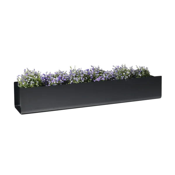 SMD Design Jardinière Jorda Noir 100 cm