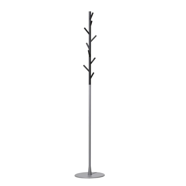 SMD Design Porte-manteau Sticks - sur pied gris foncé/argent