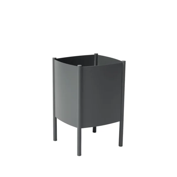 SMD Design Pot Konvex Pot Gris, petit Ø23 cm