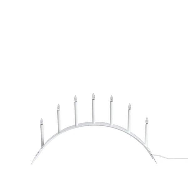 SMD Design Spica Bow 7 bougeoir de l’avent Blanc