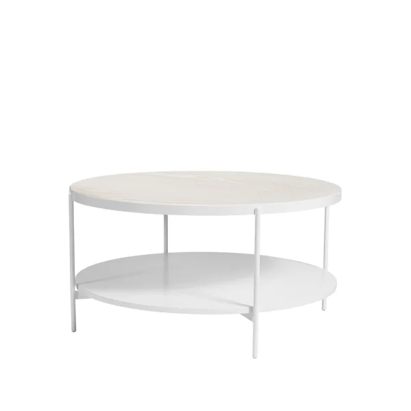 SMD Design Table basse Lene blanc, frêne pigmenté blanc