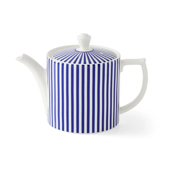 Spode Théière Steccato 1,1 L Bleu-blanc