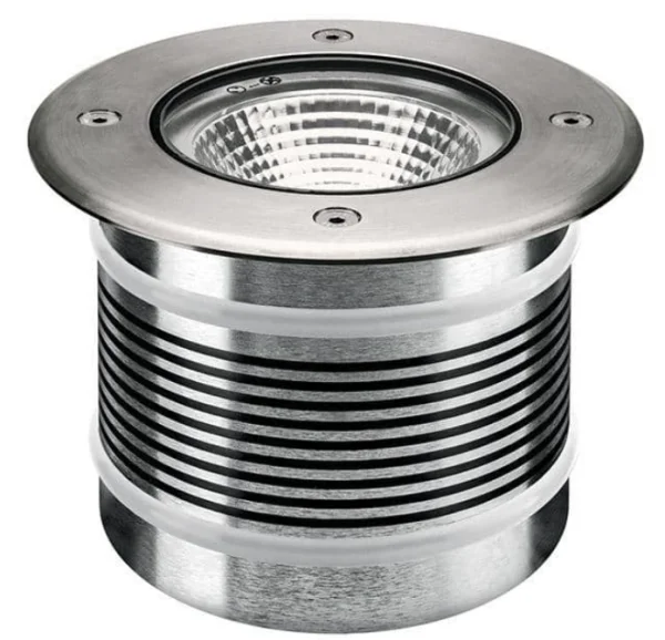 Spot intégré au sol pour l'extérieur - Ø 145 mm - encastré 145 mm - 20,5W inclus - IP67 - métal