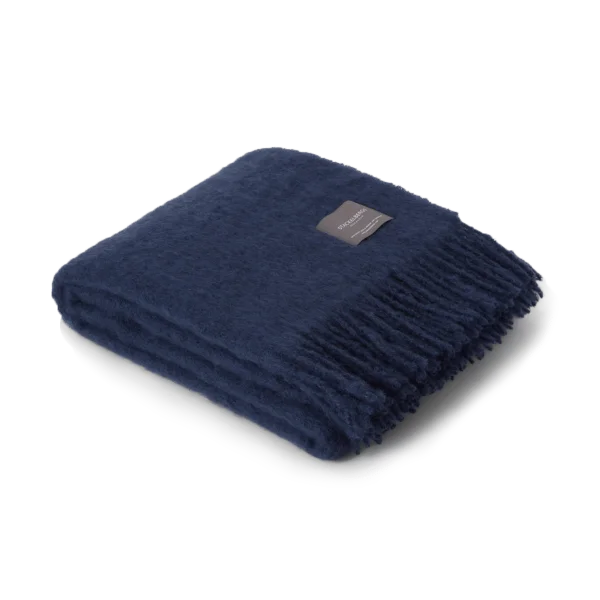 Stackelbergs Plaid Mohair Denim dark blue