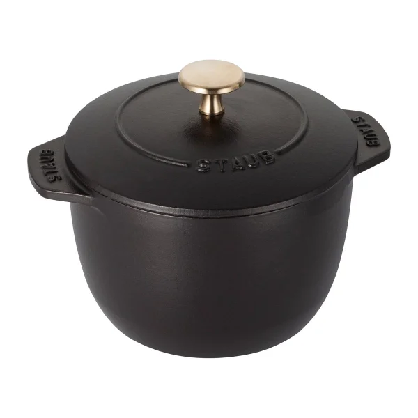 STAUB Cocotte en fonte Rice 1,6 L Noir