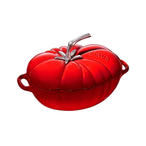 STAUB Cocotte en fonte tomate Staub 2,9 l rouge