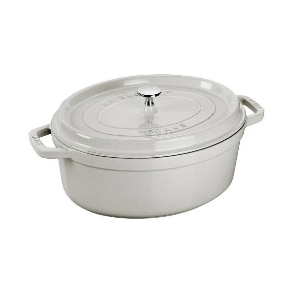 STAUB Fait-tout Staub White Truffle oval 2,35 l