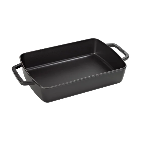 STAUB Plat à four Specialities Staub 30x20 cm Noir