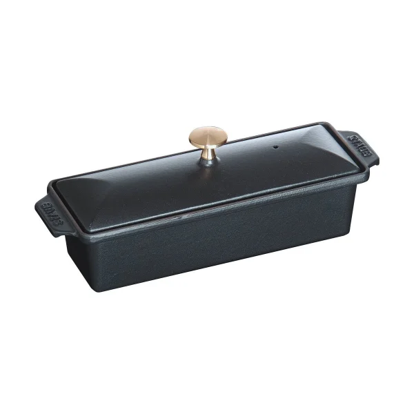 STAUB Terrine Staub plat à gratin fonte noir 30x11 cm