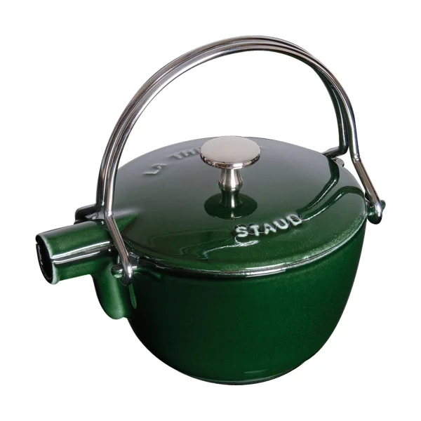 STAUB Théière Staub fonte ronde 1,15 L Basilic vert
