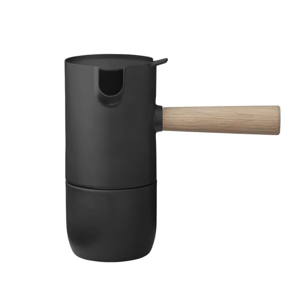 Stelton Cafetière à espresso Collar Noir
