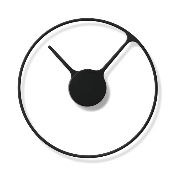 Stelton Horloge Stelton Time Ø 30 cm noir