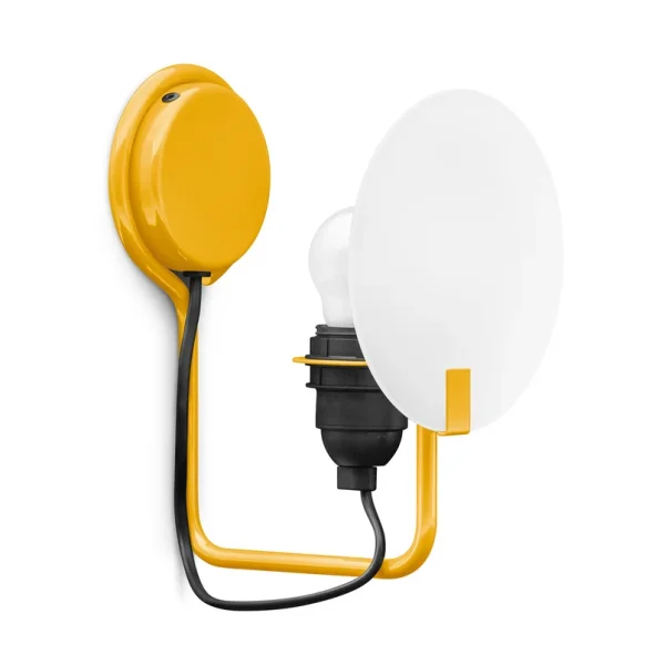 Stilnovo - Applique murale LED Bugia, jaune, à 1 lampe