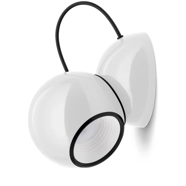 Stilnovo - Applique murale LED Gravitino, blanche, orientable