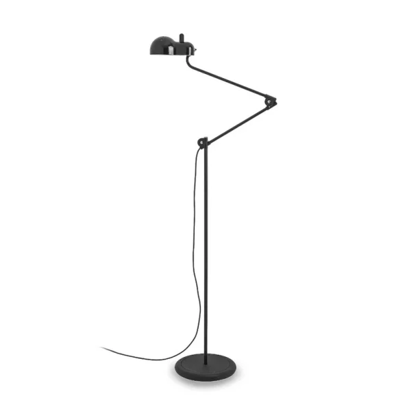Stilnovo - Lampadaire LED Topo, noir, hauteur 140 cm