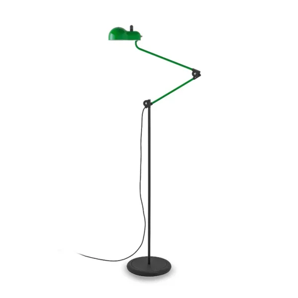 Stilnovo - Lampadaire LED Topo, vert, hauteur 140 cm