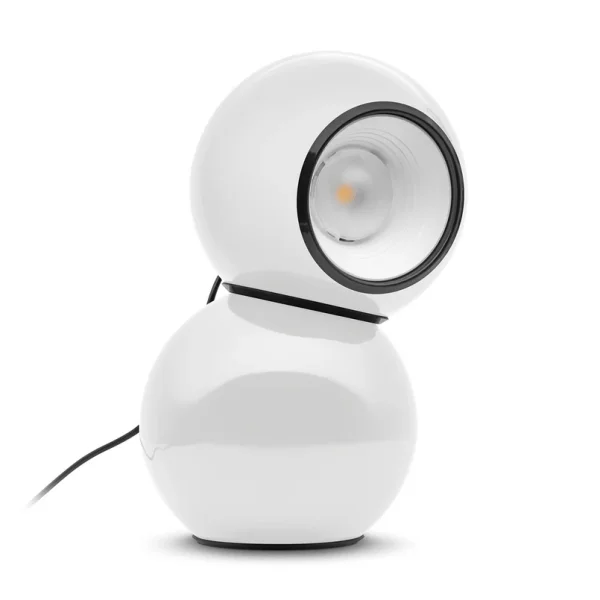 Stilnovo - lampe à poser LED Gravitino, blanche, 24,9 cm