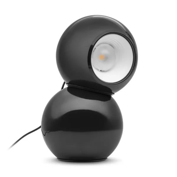 Stilnovo - lampe à poser LED Gravitino, noire, hauteur 24,9 cm