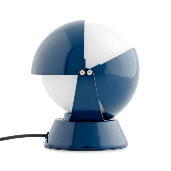 Stilnovo - lampe de table LED Buonanotte, bleue, métal