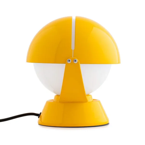 Stilnovo - lampe de table LED Buonanotte, jaune, métal
