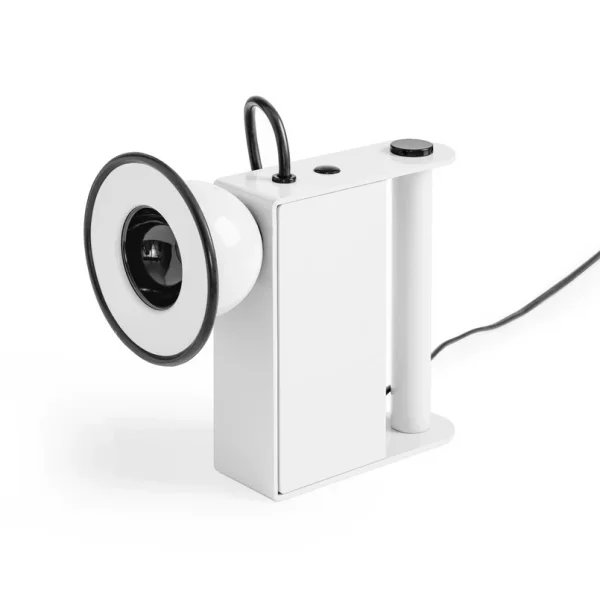 Stilnovo - lampe de table LED Minibox, blanche