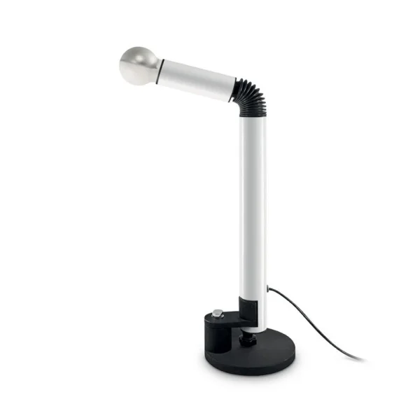 Stilnovo - Lampe de table Periscopio, blanche, hauteur 68 cm, métal
