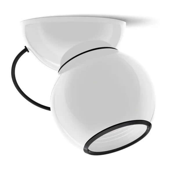 Stilnovo - Plafonnier LED Gravitino, blanc, orientable