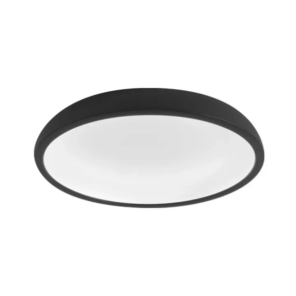 Stilnovo - Plafonnier LED Reflexio, Ø 65 cm, noir